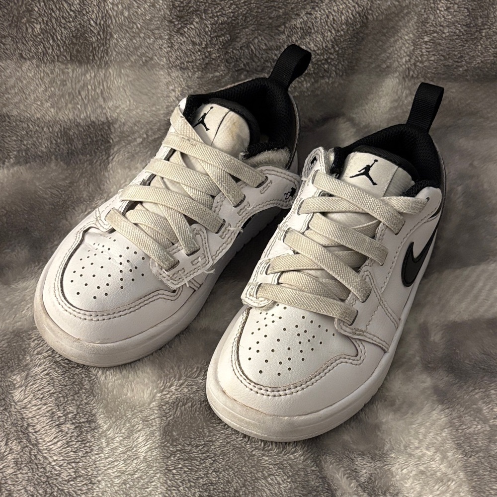 White and Black Nike